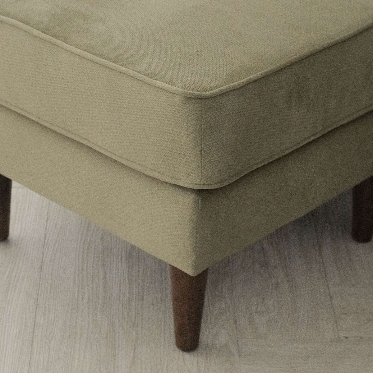 Jane Olive Green Ottoman