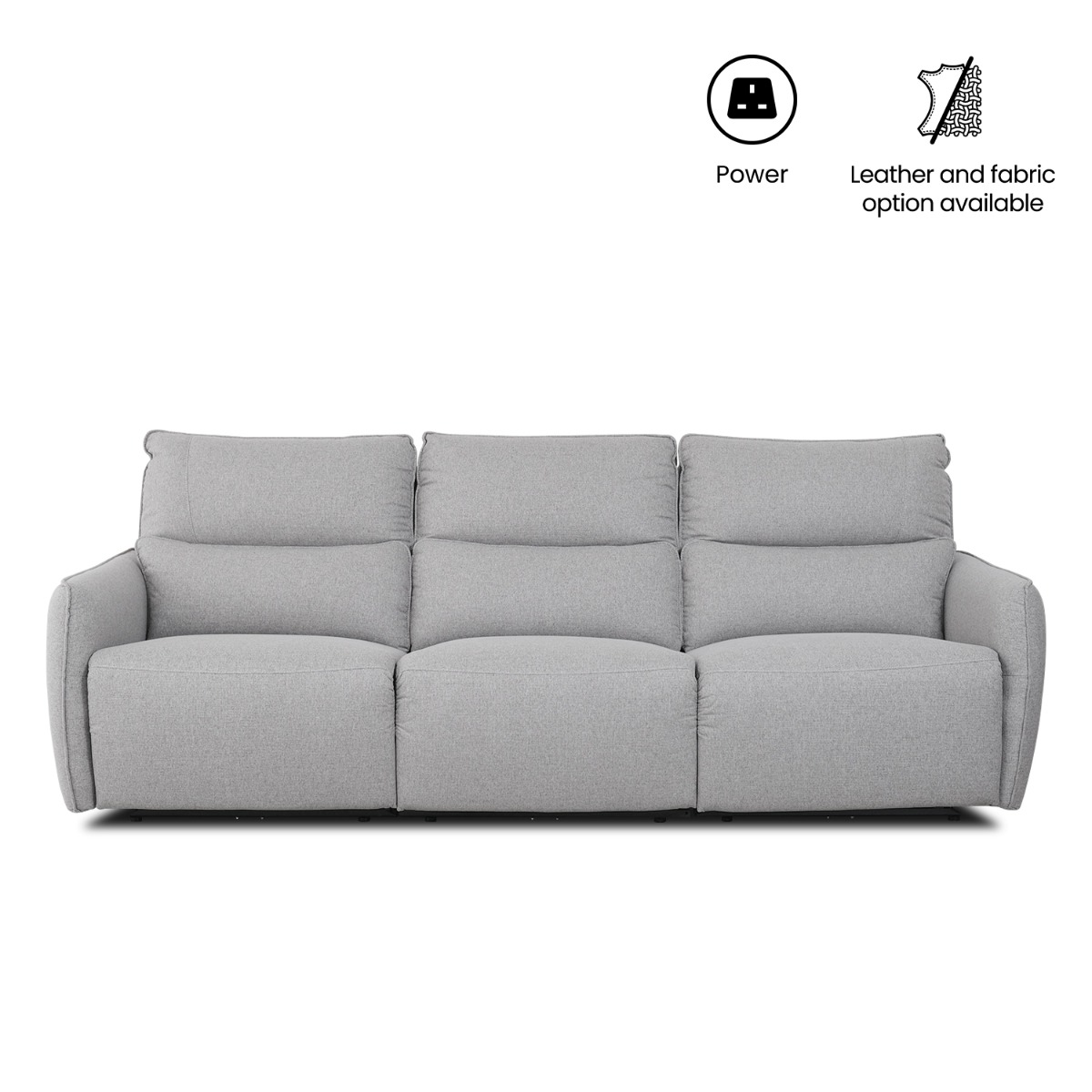 Camilla 3 Seater Triple-Power Reclining Sofa