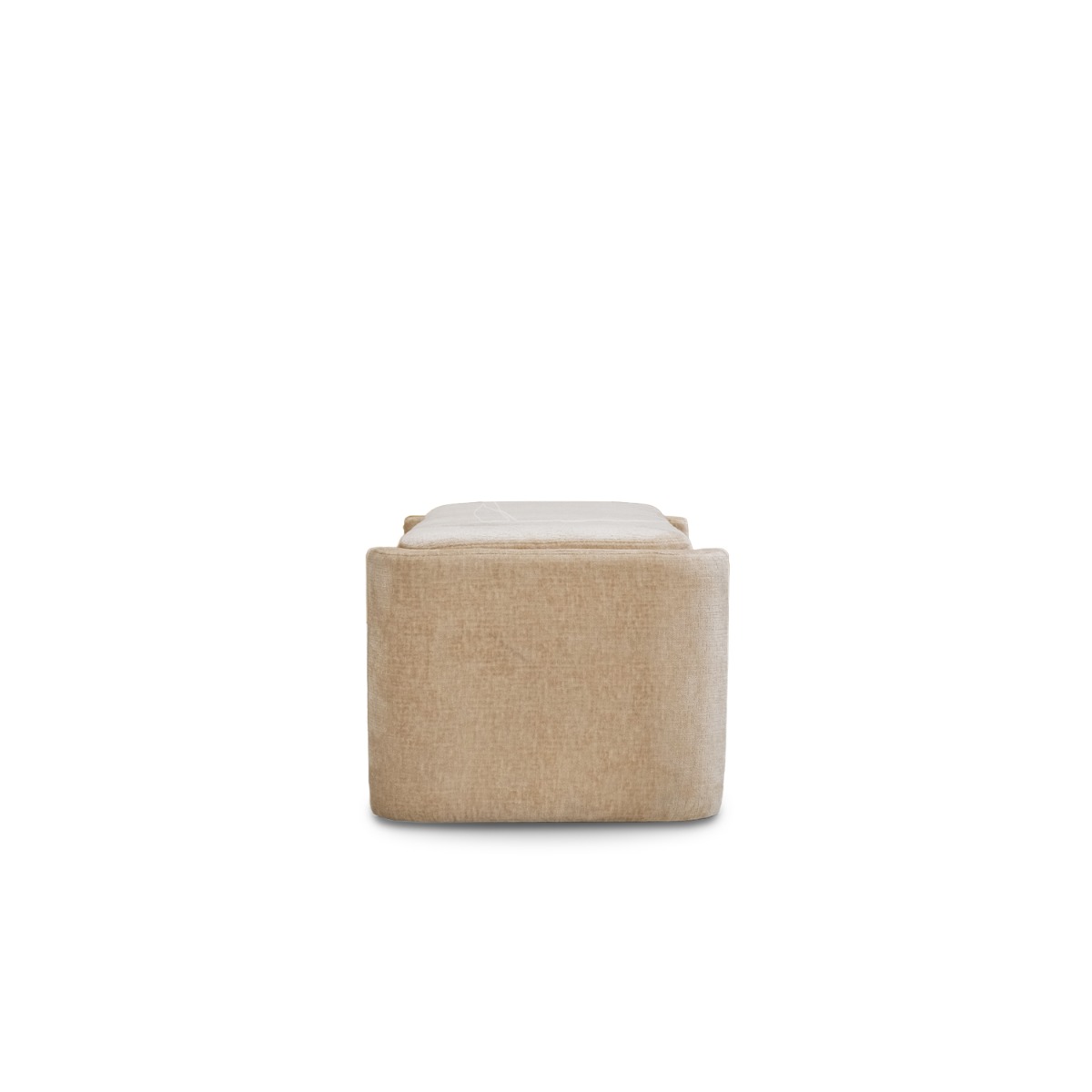 Candra Champagne Storage Bench