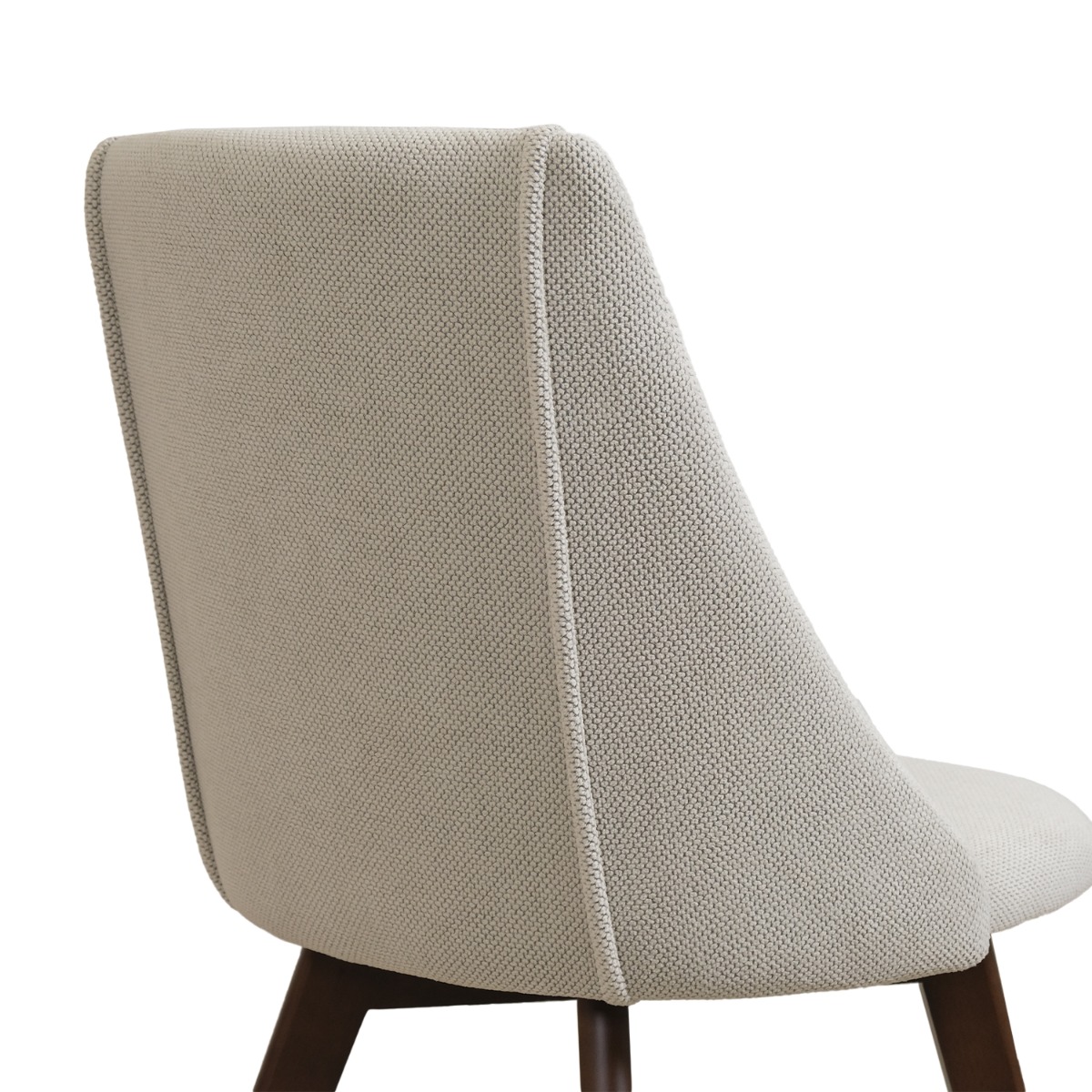 Cara Cappuccino Dining Chair - Oatmeal