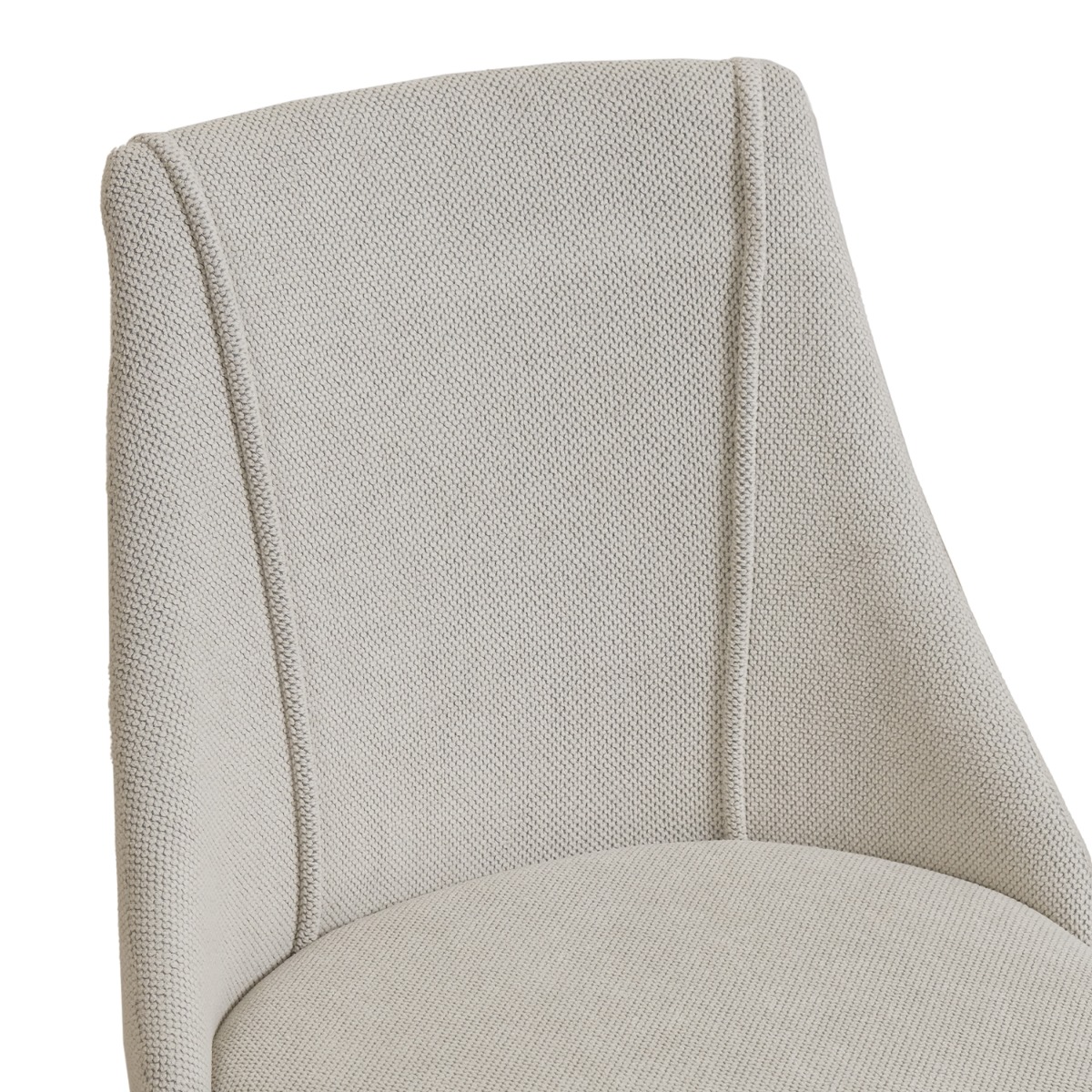 Cara Cappuccino Dining Chair - Oatmeal
