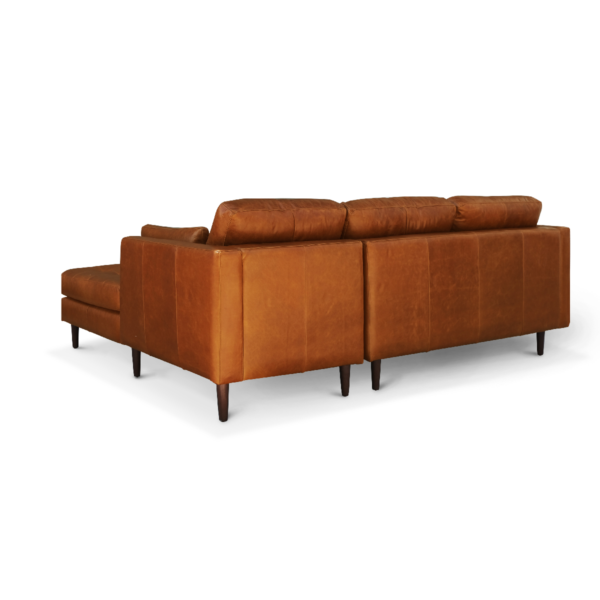 Arthur Left Sectional Sofa Vintage Leather