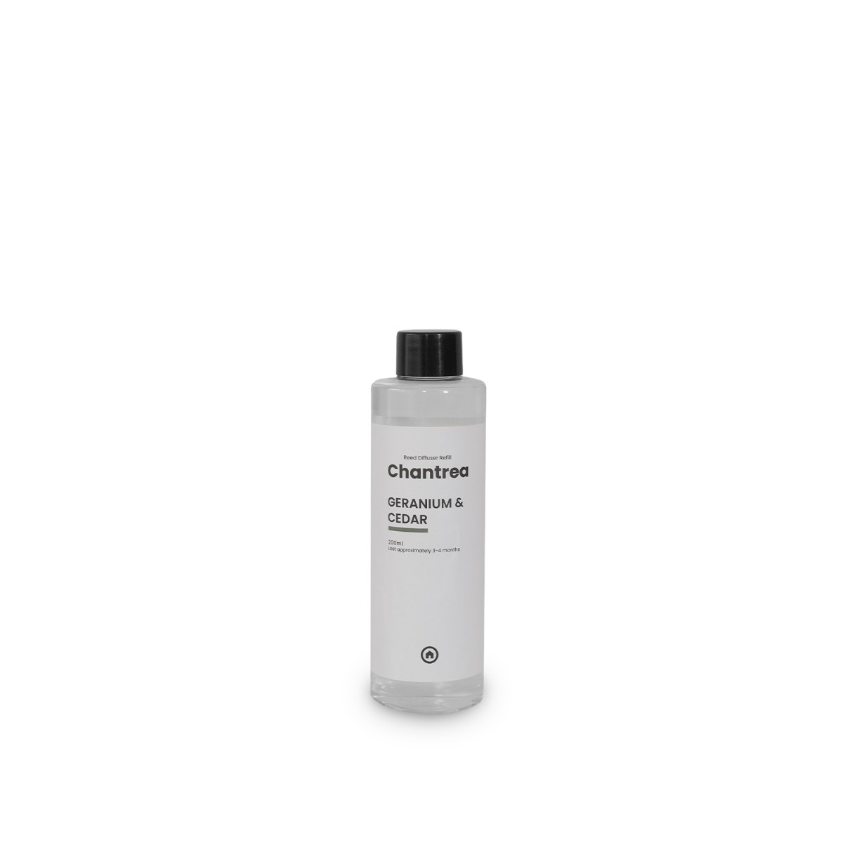 Chantrea Reed Diffuser Refill 200ml - Geranium & Cedar