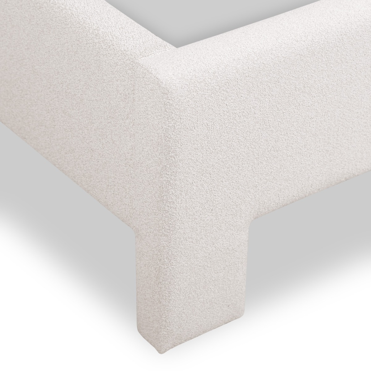 Charlotte Chiffon Beige Single Bed