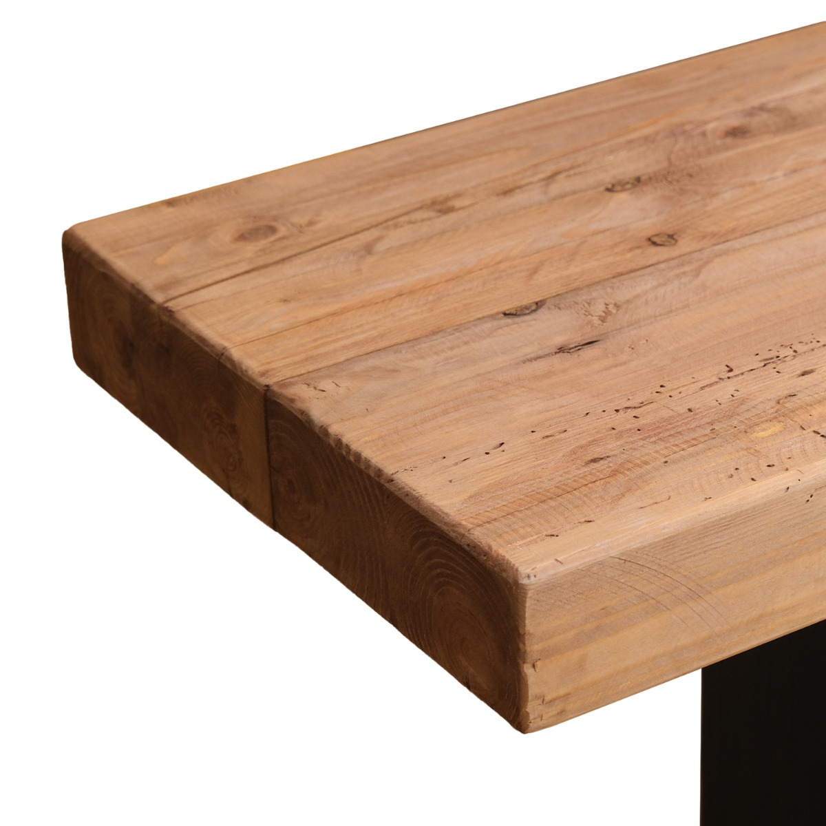 Chunk 2-Tone Reclaimed Wood Console Table