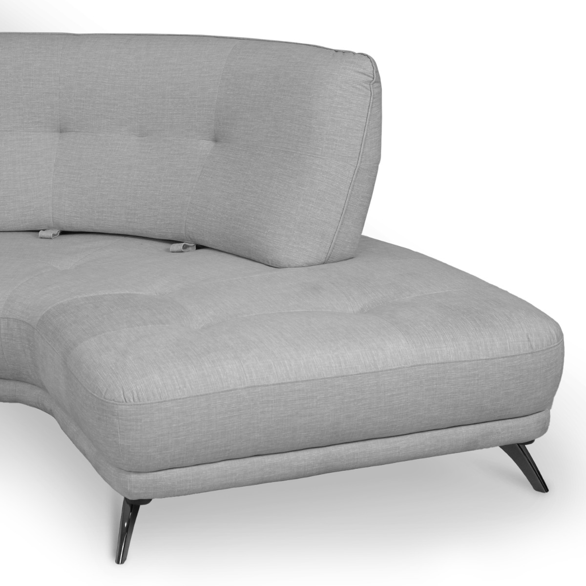 Claudia Left Corner Sofa With Adjustable Back