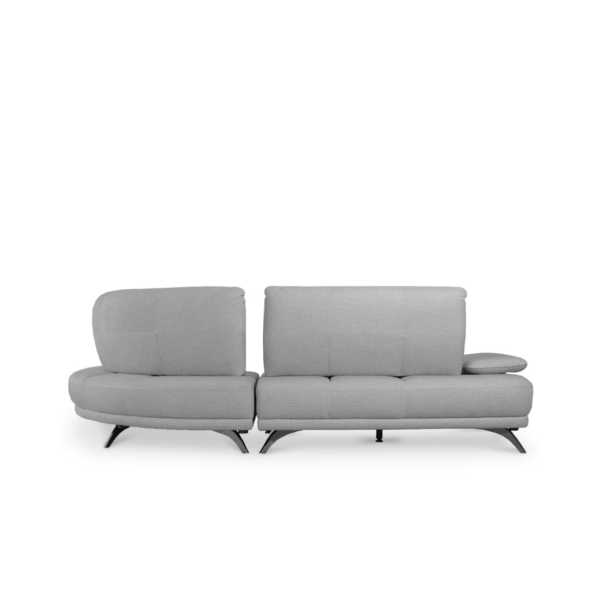 Claudia Left Corner Sofa With Adjustable Back
