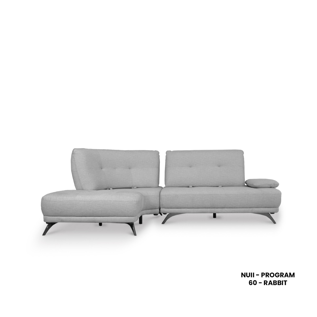 Claudia Right Corner Sofa With Adjustable Back