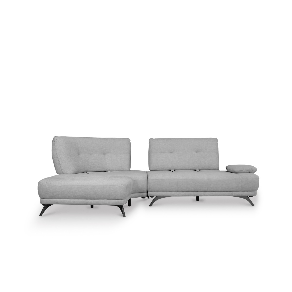 Claudia Right Corner Sofa With Adjustable Back