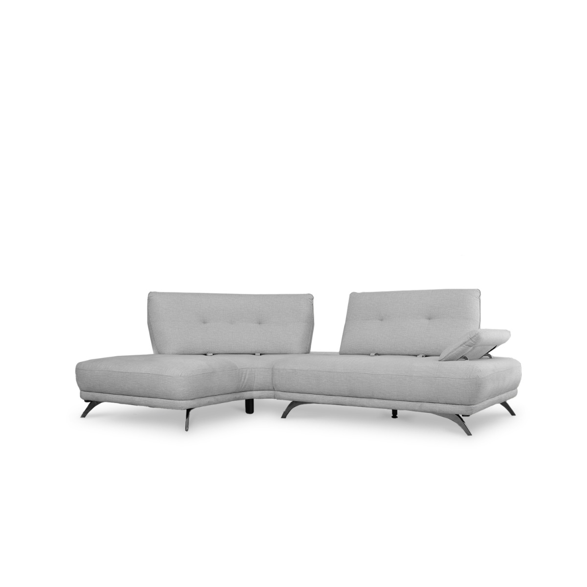 Claudia Right Corner Sofa With Adjustable Back