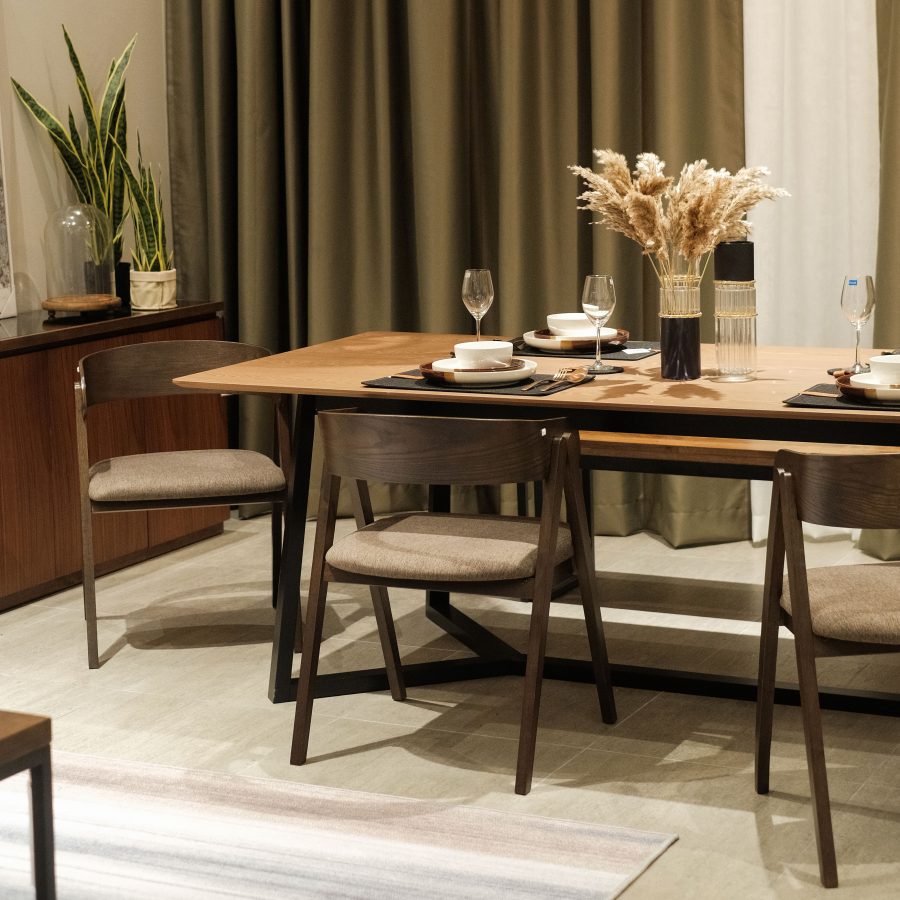 Collins Dark Chestnut Dining Chair