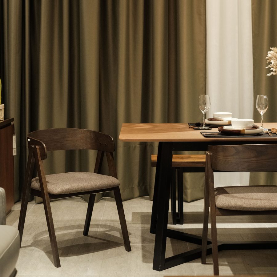 Collins Dark Chestnut Dining Chair