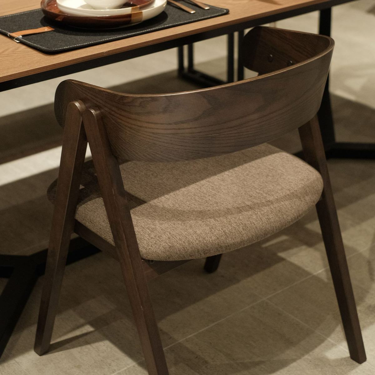 Collins Dark Chestnut Dining Chair