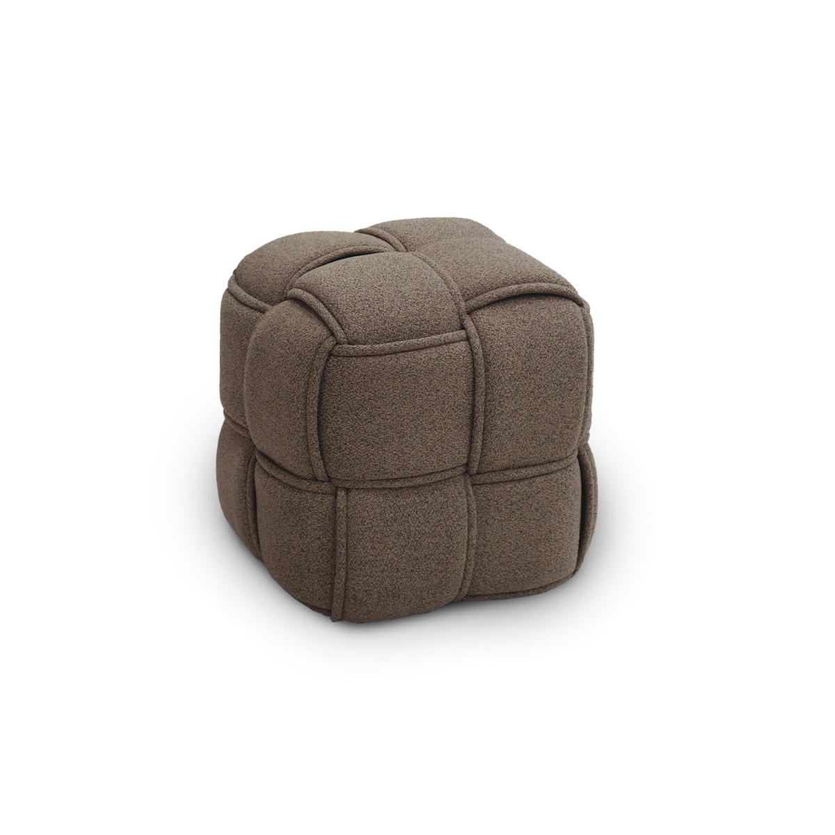 Cuboid Autumn Brown Stool