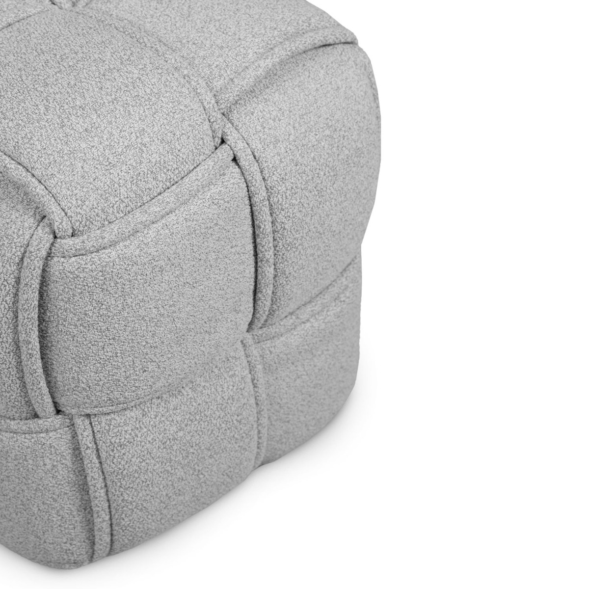 Cuboid Mist Grey Stool