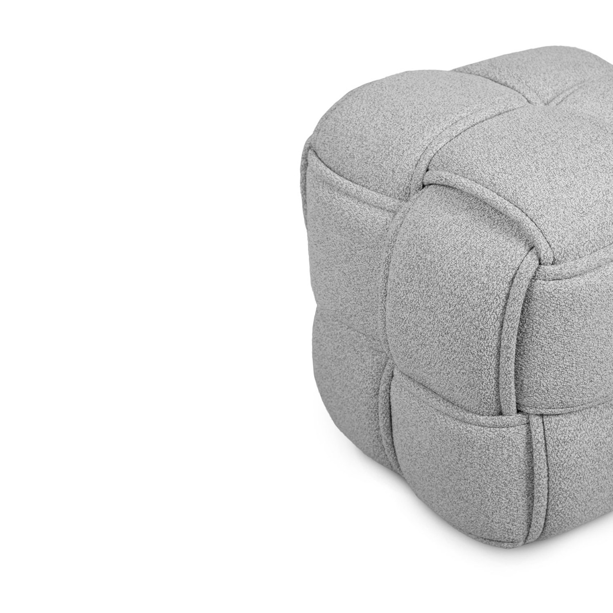 Cuboid Mist Grey Stool