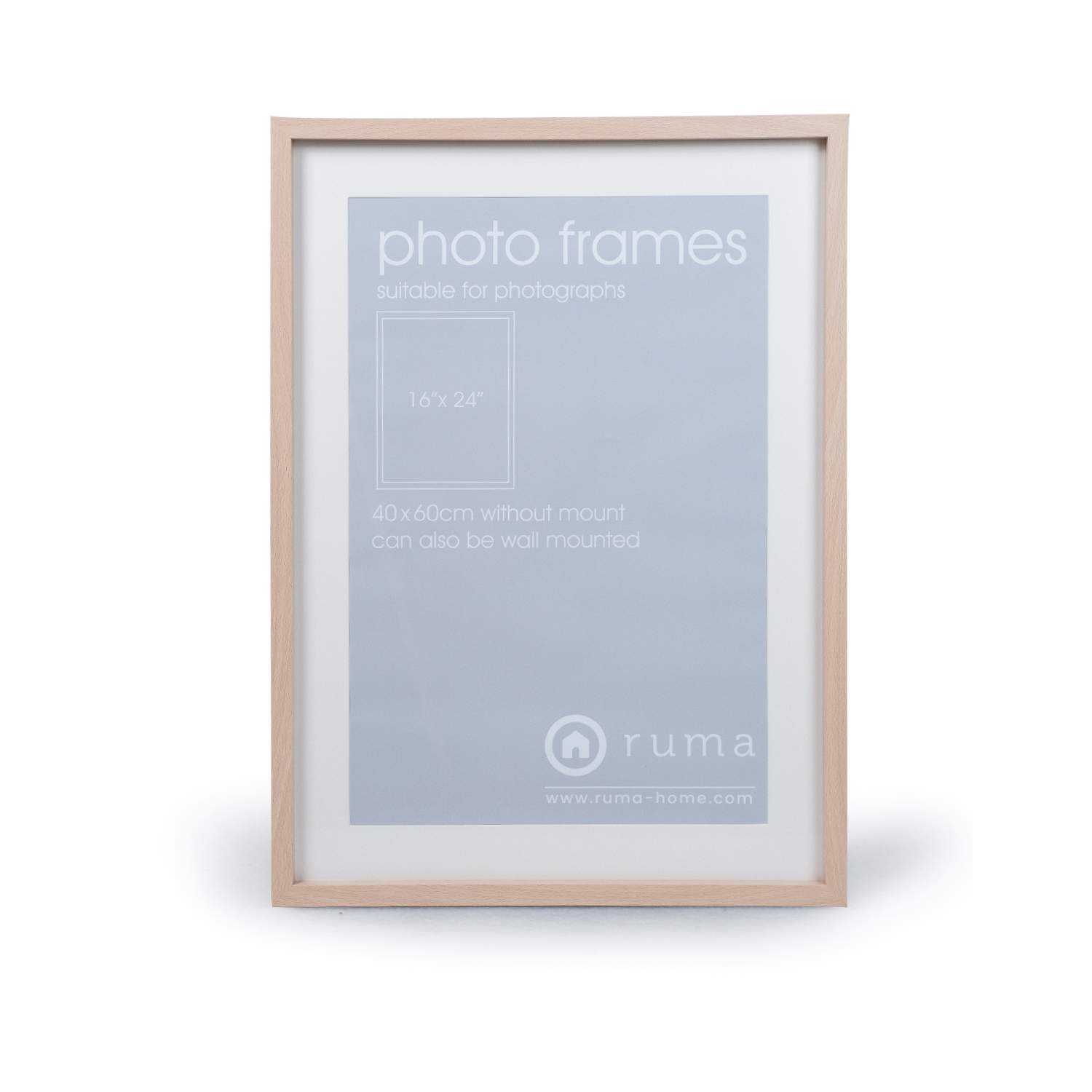 Joodi Natural Photo Frame 50x70cm / Window 30x40cm
