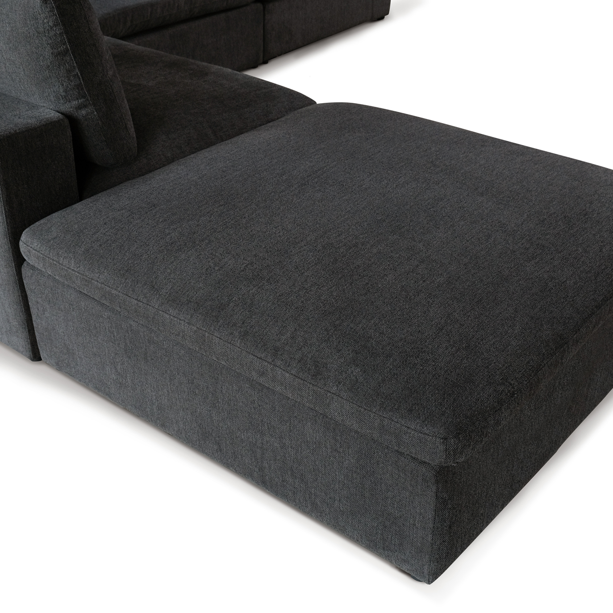 Patrice Luxe Extra Wide Sofa with Ottoman