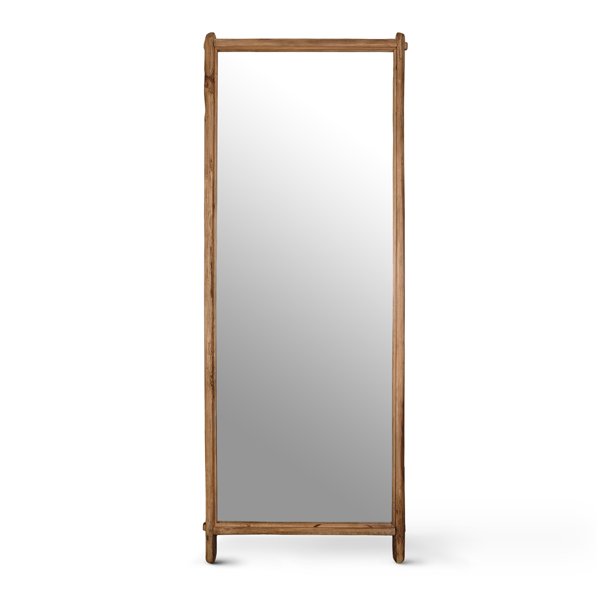 Reclaimed Wood Standing Mirror