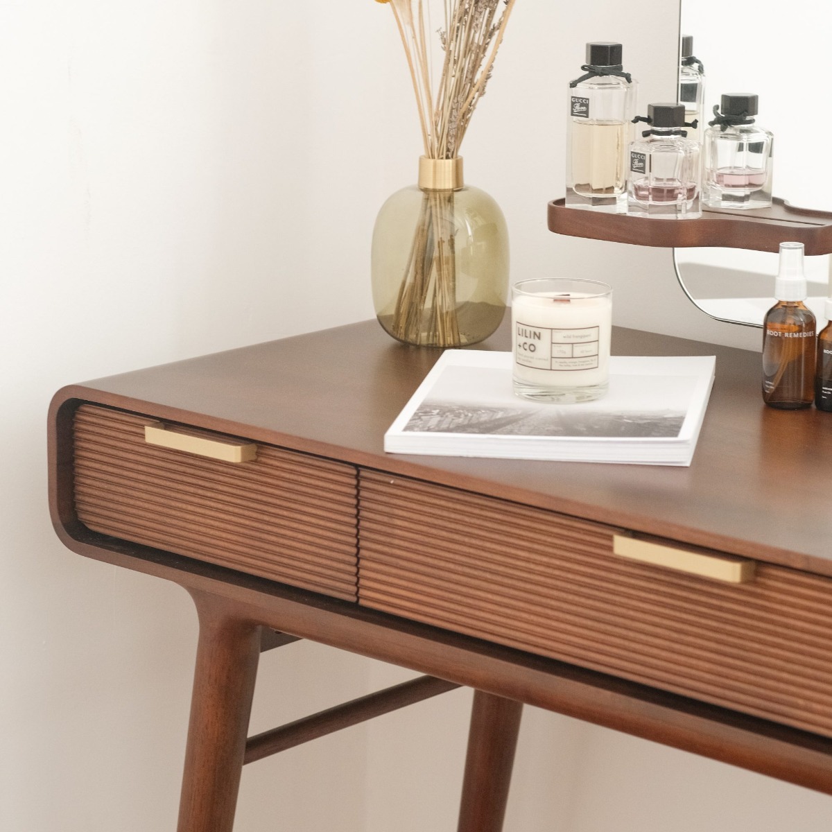 Dalton Walnut Dressing Table