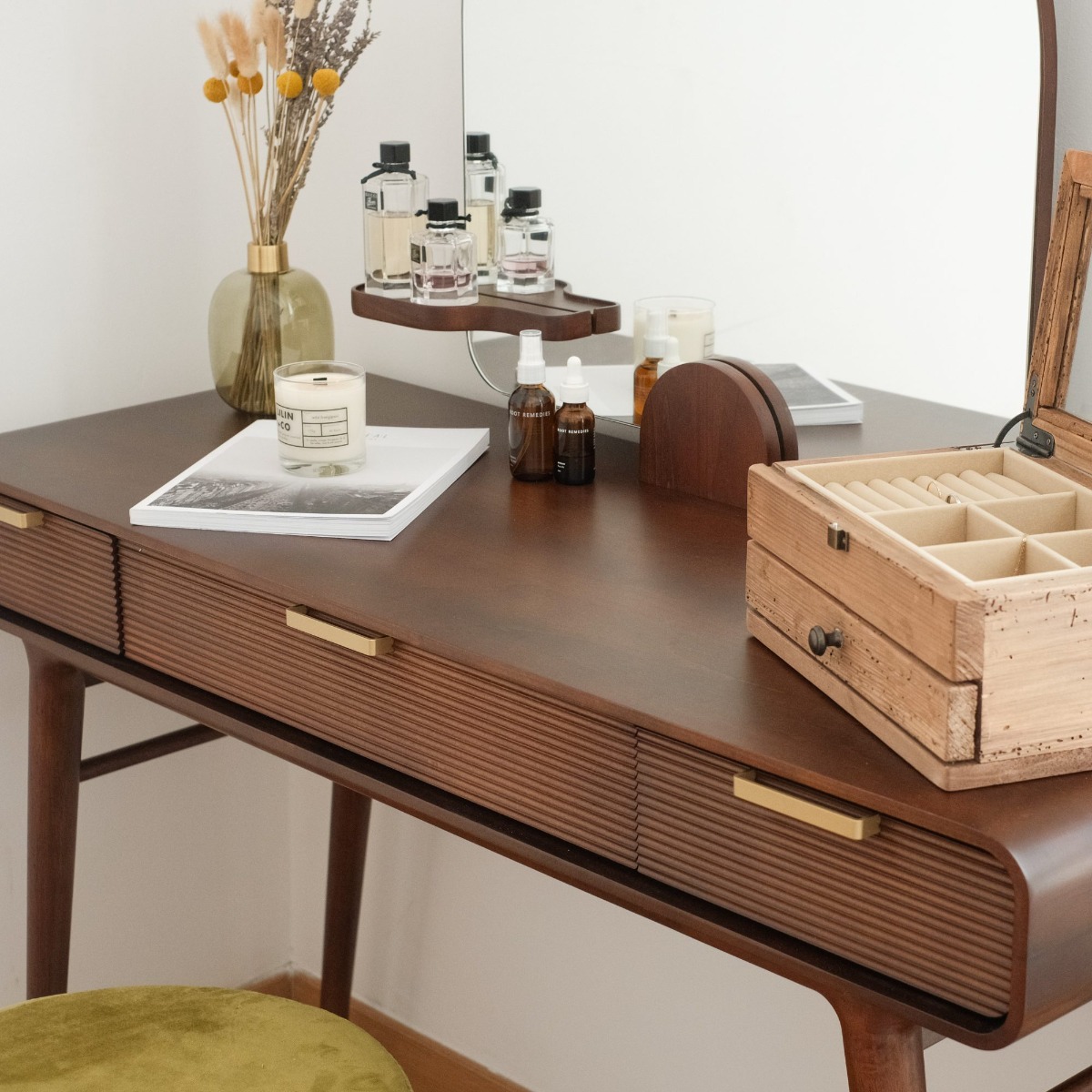 Dalton Walnut Dressing Table