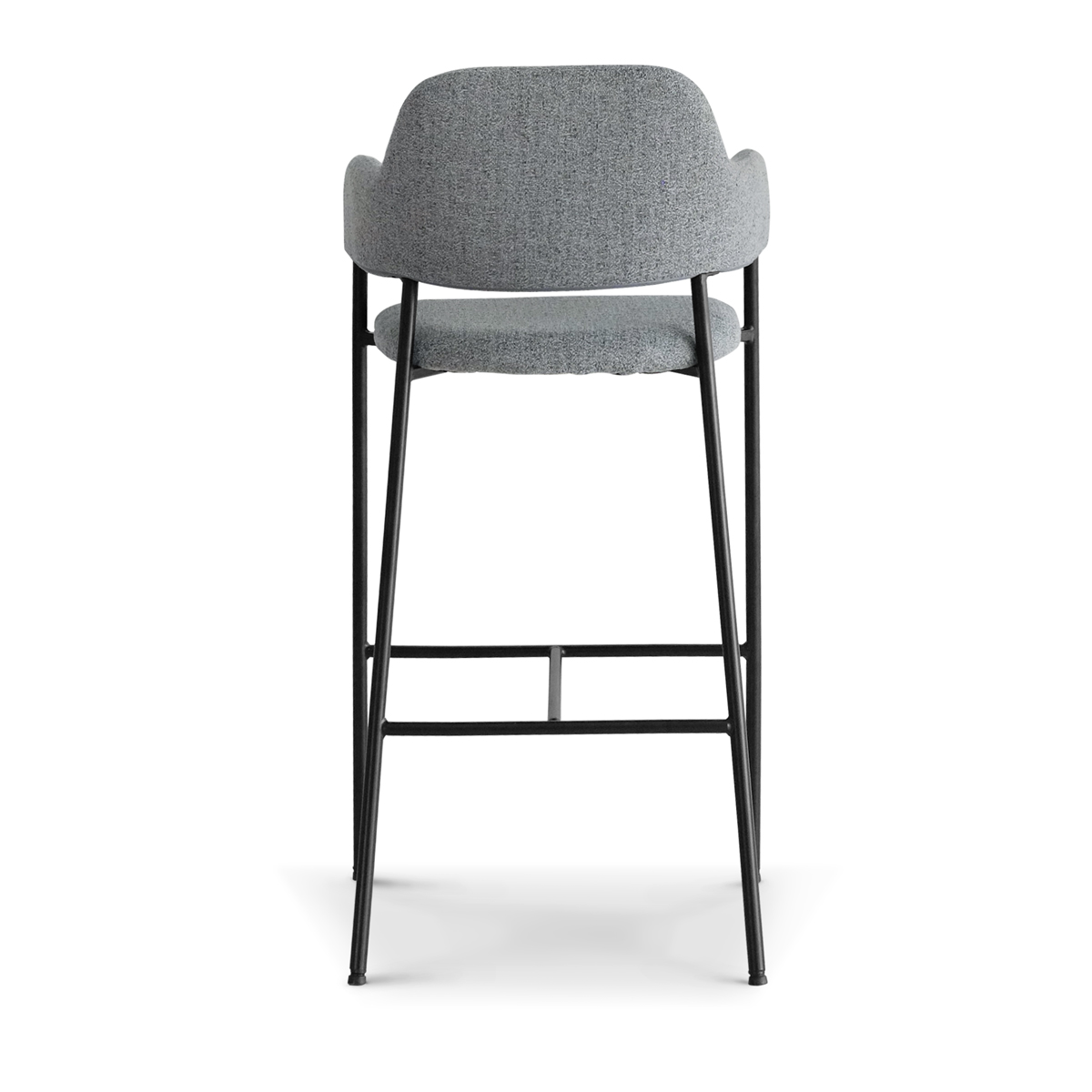 Damien Pebble Gray Bar Stool
