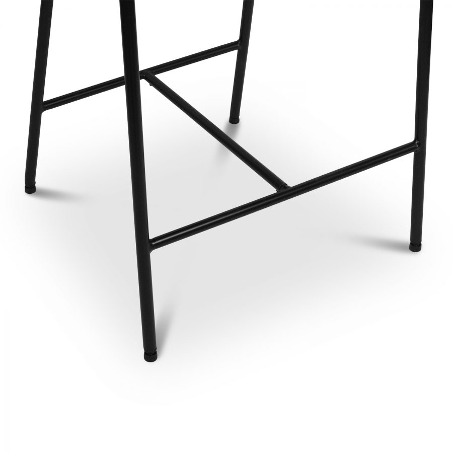 Damien Pebble Gray Counter Stool