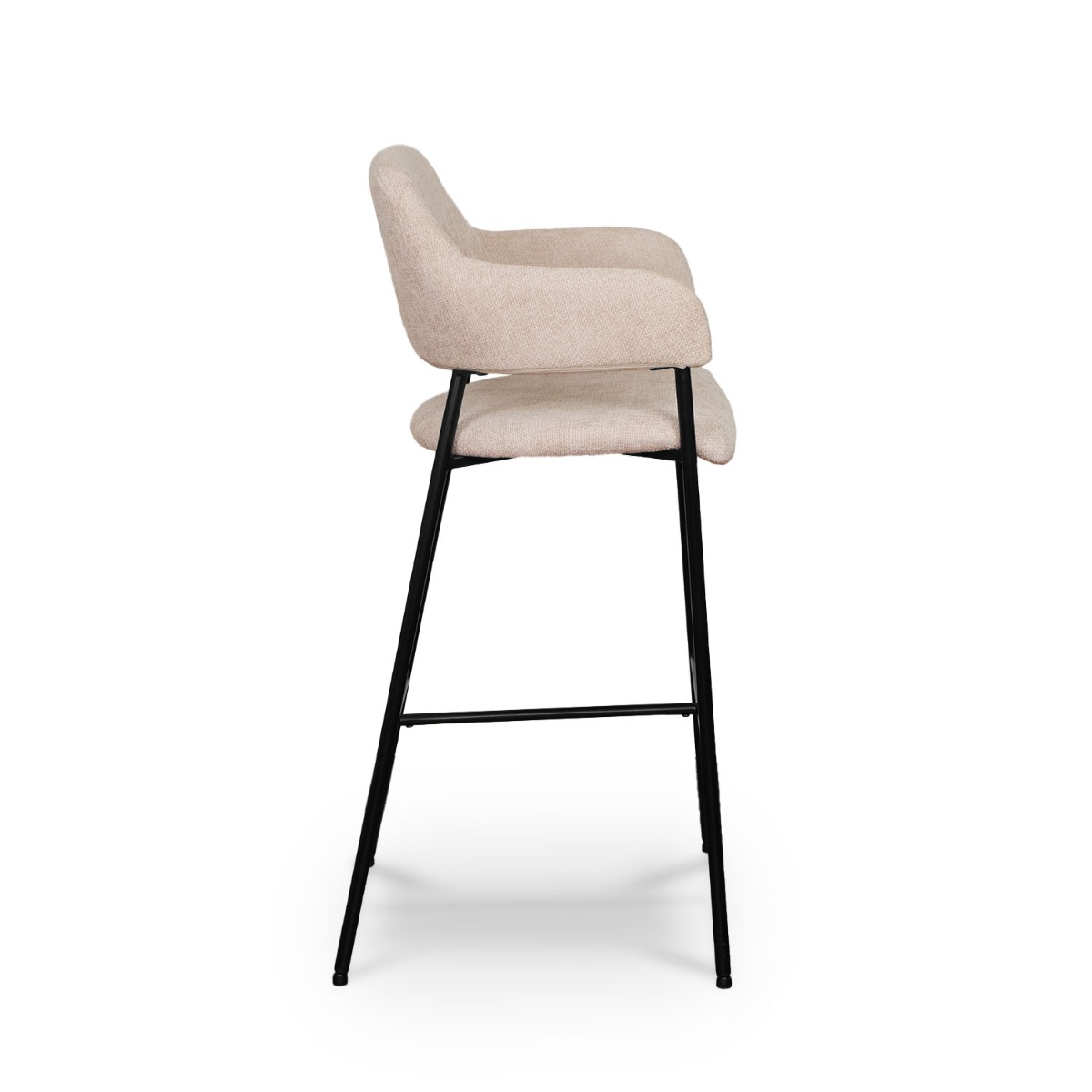 Damien Sand Beige Bar Stool