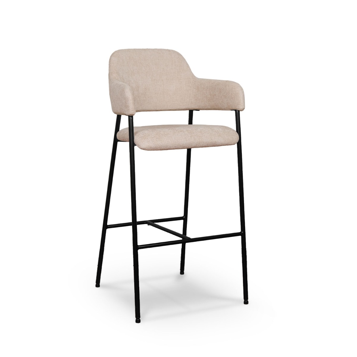 Damien Sand Beige Bar Stool