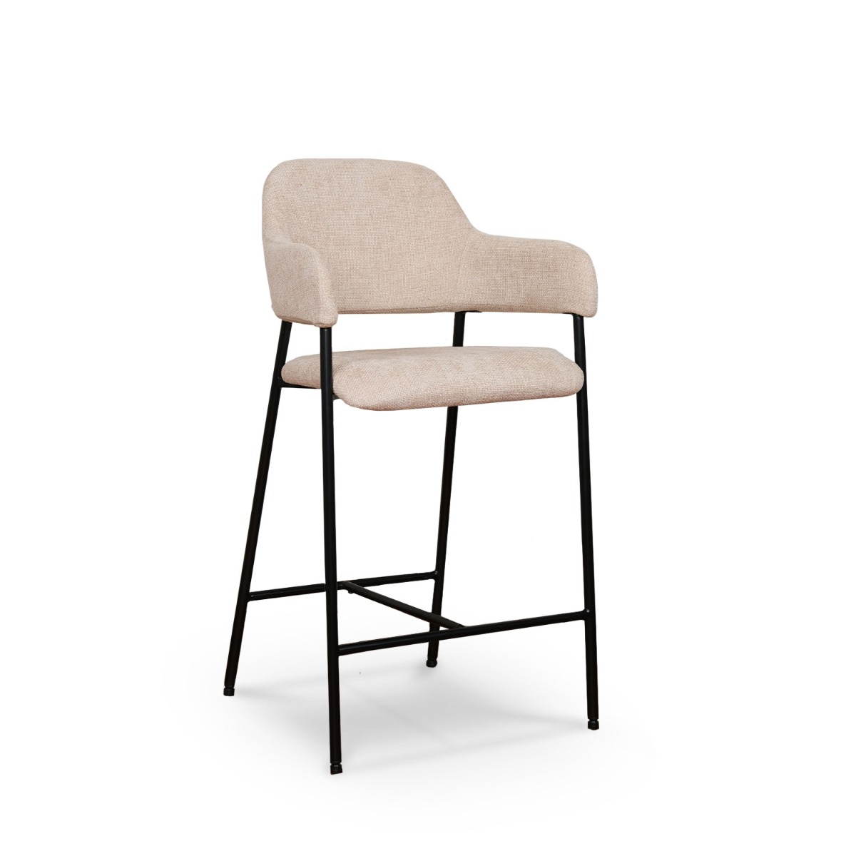 Damien Sand Beige Counter Stool