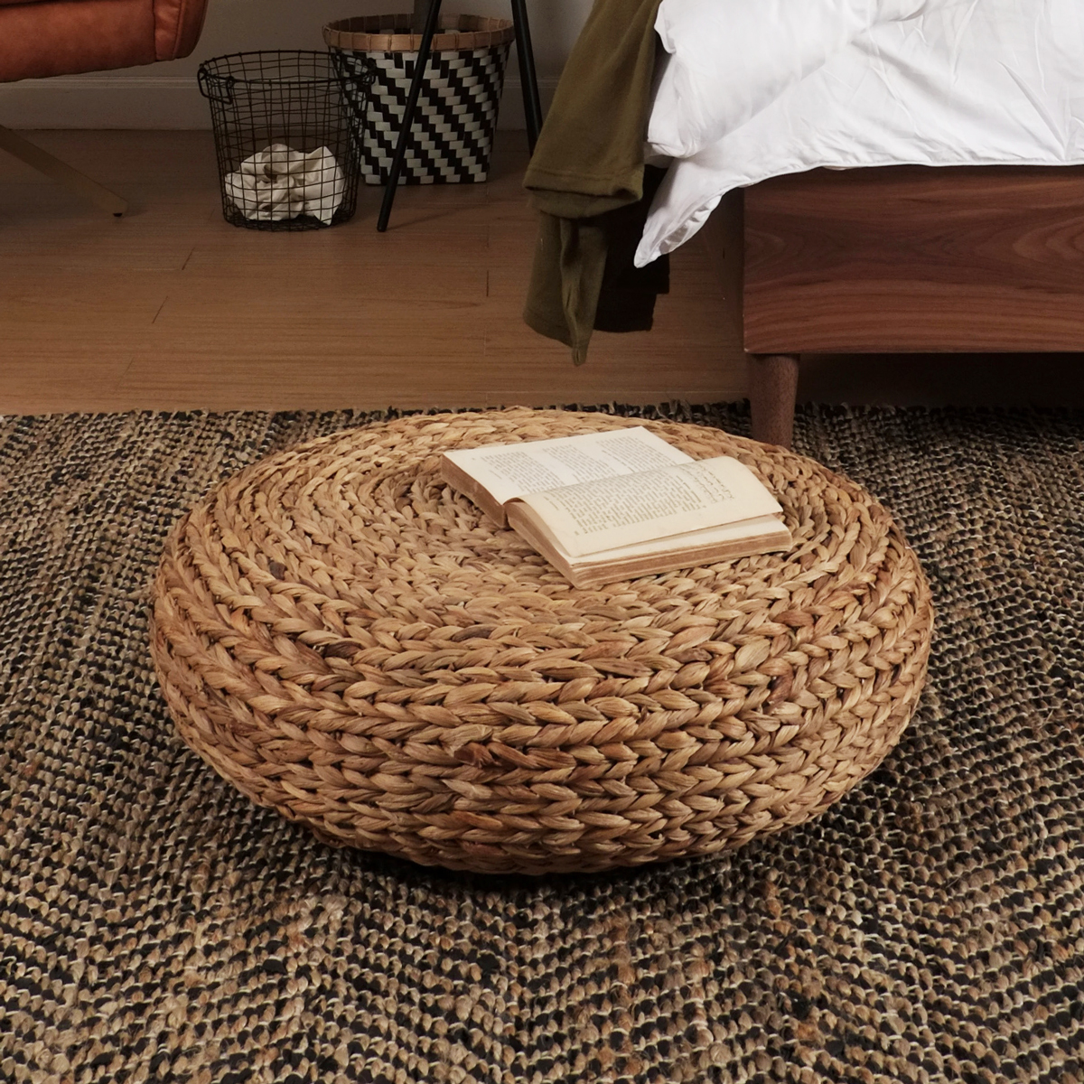 Danika Low Pouf