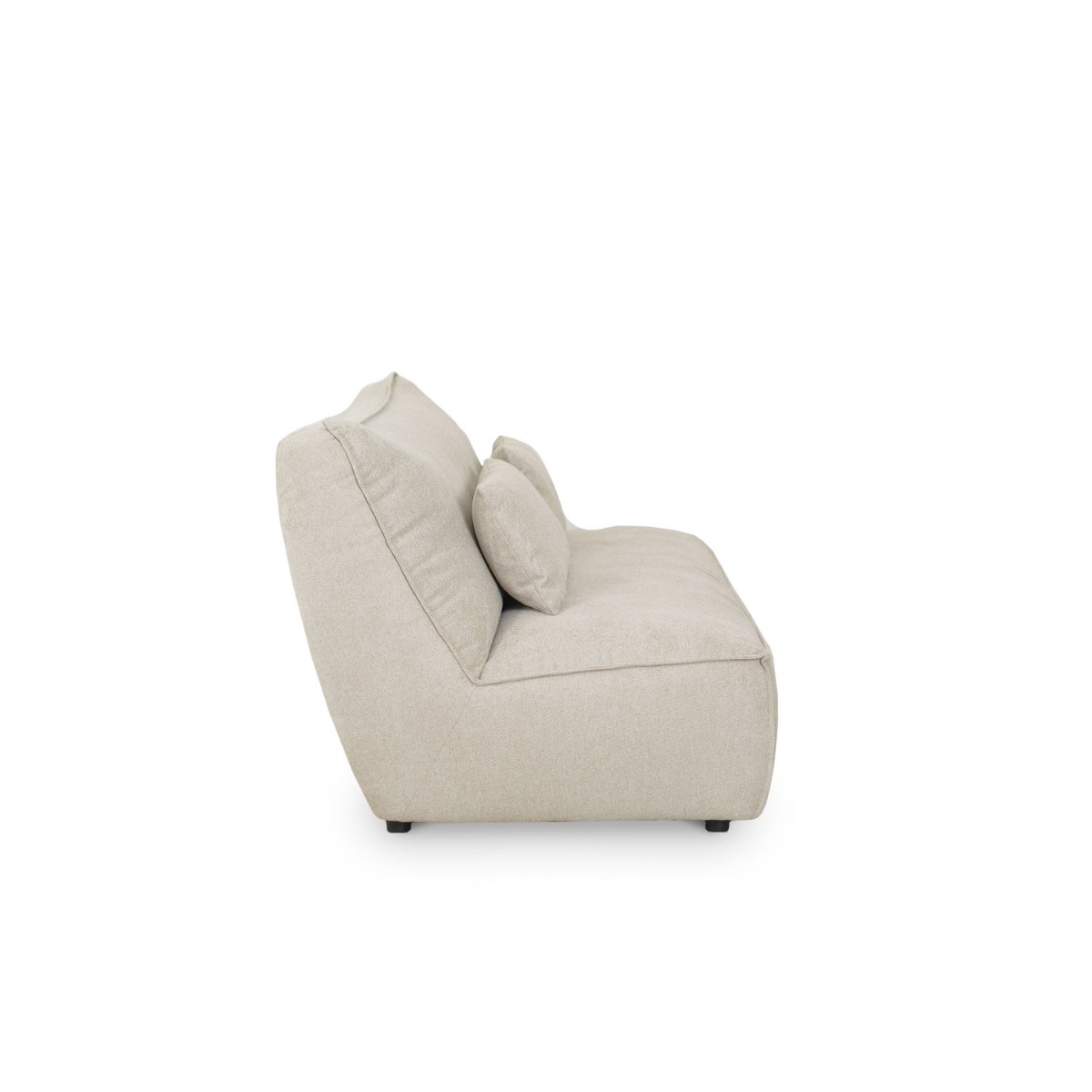 Daphne Stone Grey Modular Armless Sofa