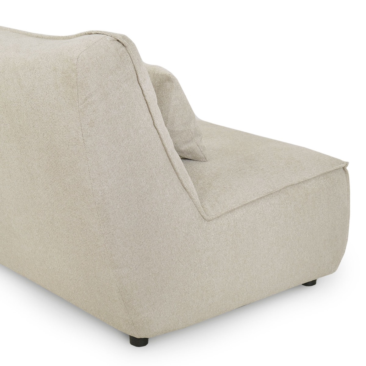 Daphne Stone Grey Modular Armless Sofa