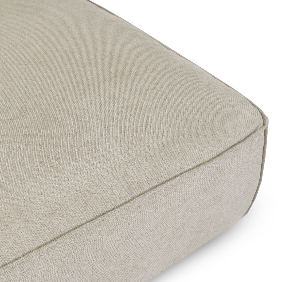 Daphne Stone Grey Modular Armless Chaise