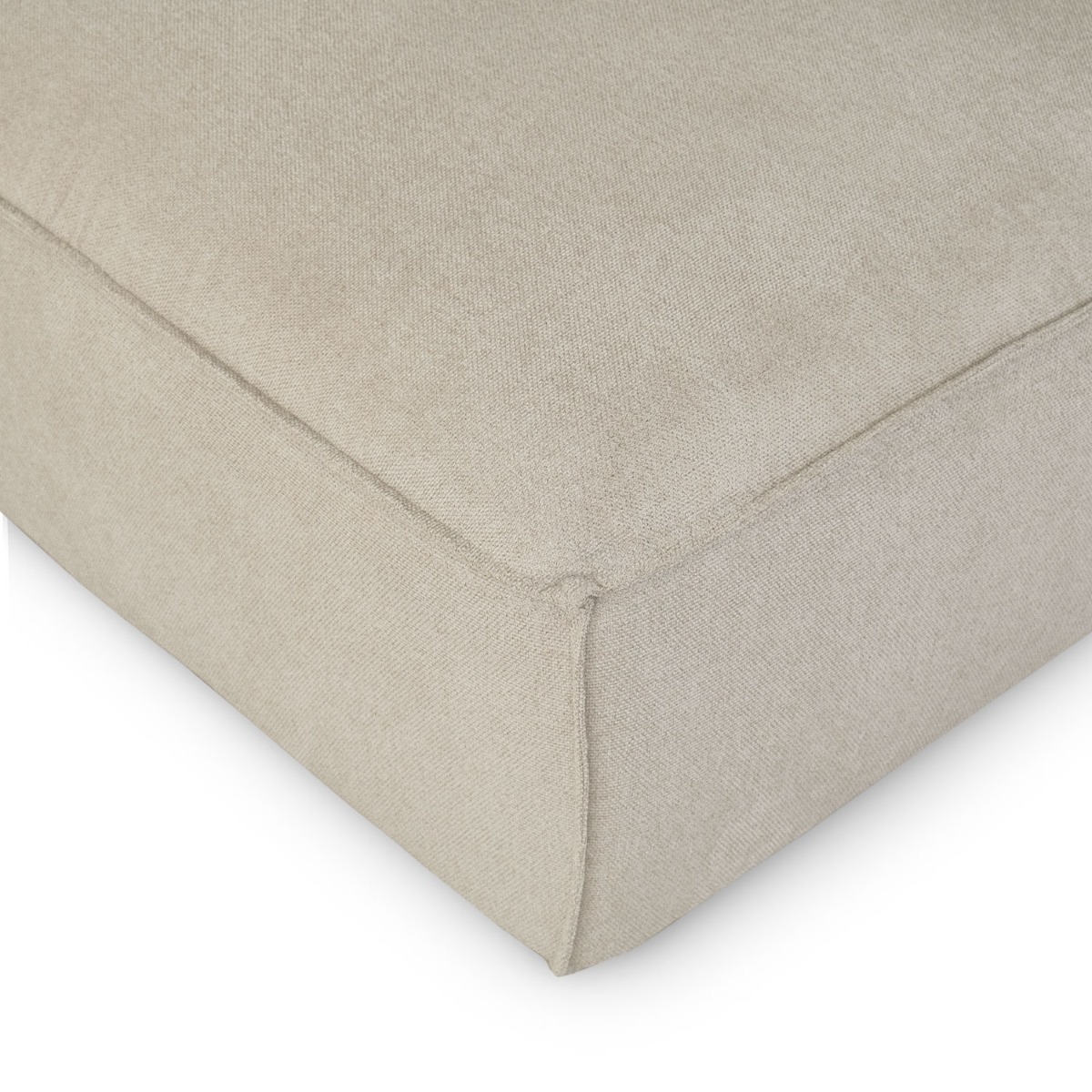 Daphne Stone Grey Modular Armless Chaise