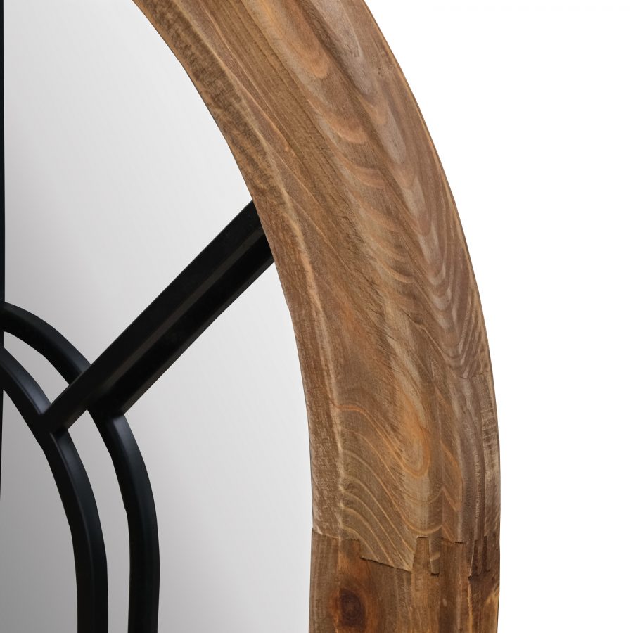 Reclaimed Wood Decorative Mirror Medium