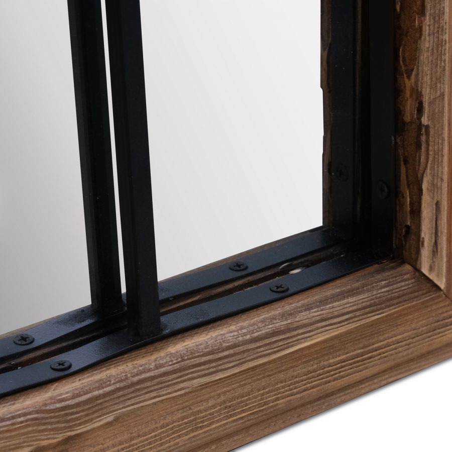 Reclaimed Wood Decorative Mirror Small