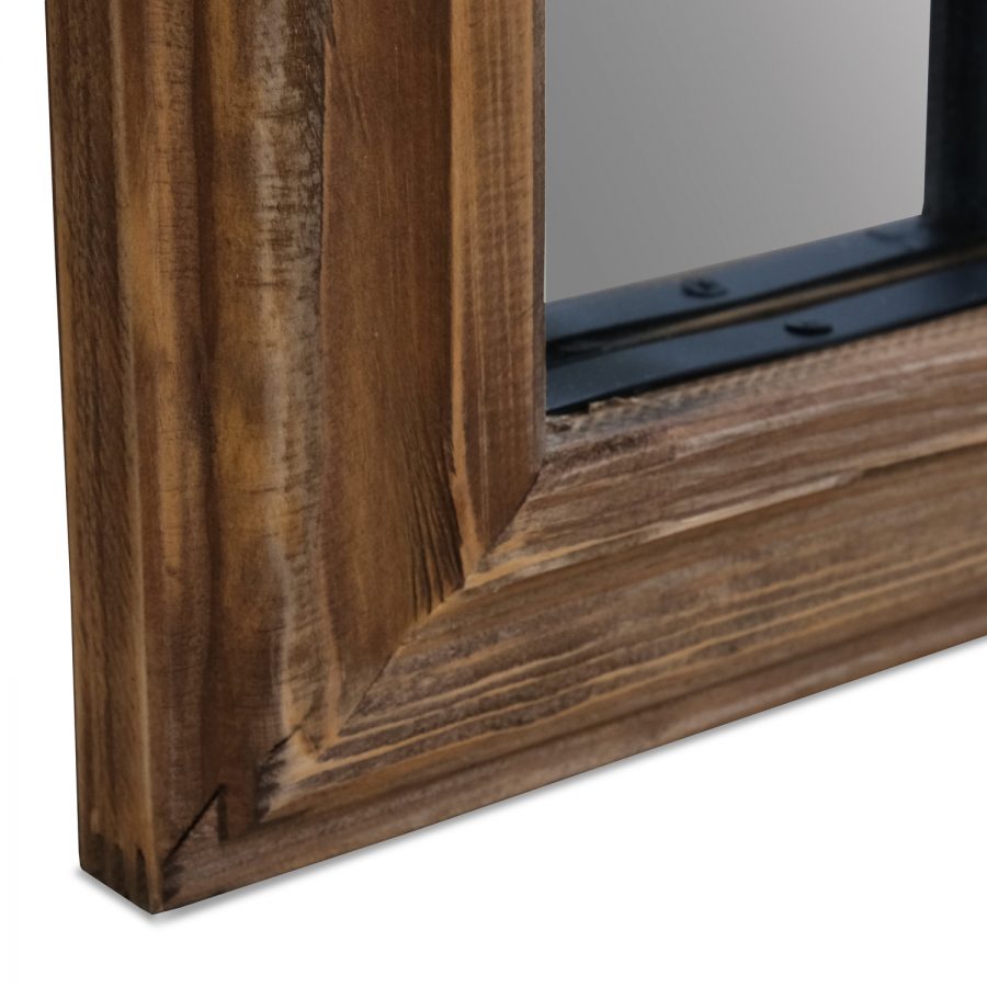 Reclaimed Wood Decorative Mirror Small