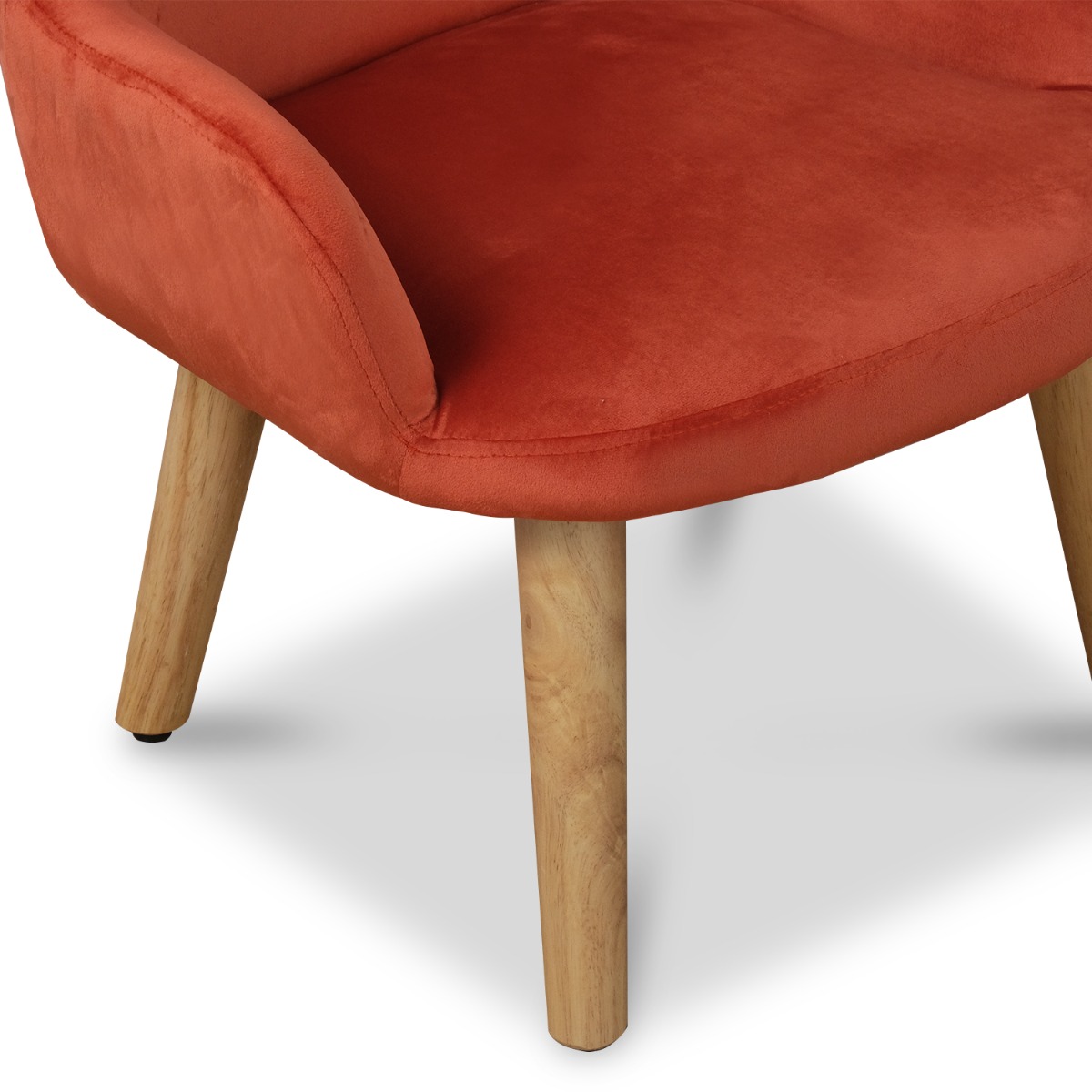 Dolly Kids Carrot Velvet Chair