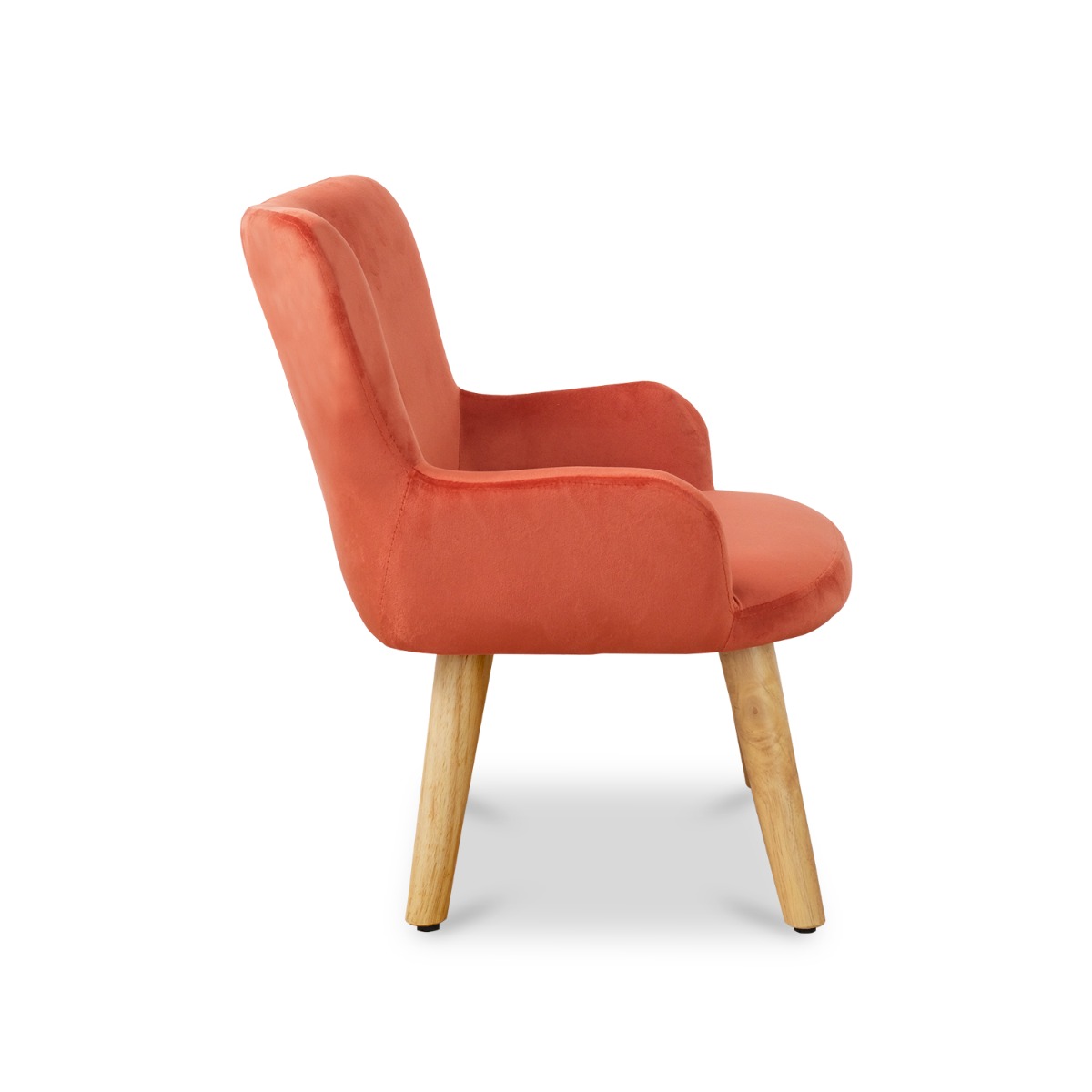 Dolly Kids Carrot Velvet Chair