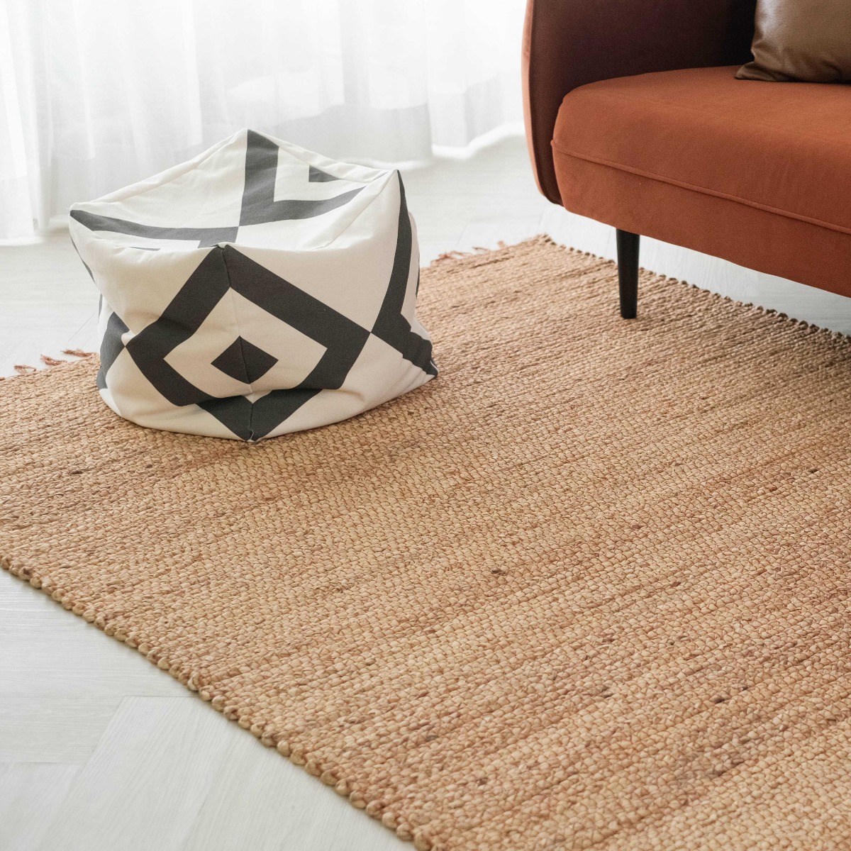 Natural Seagrass Rug 215x150cm