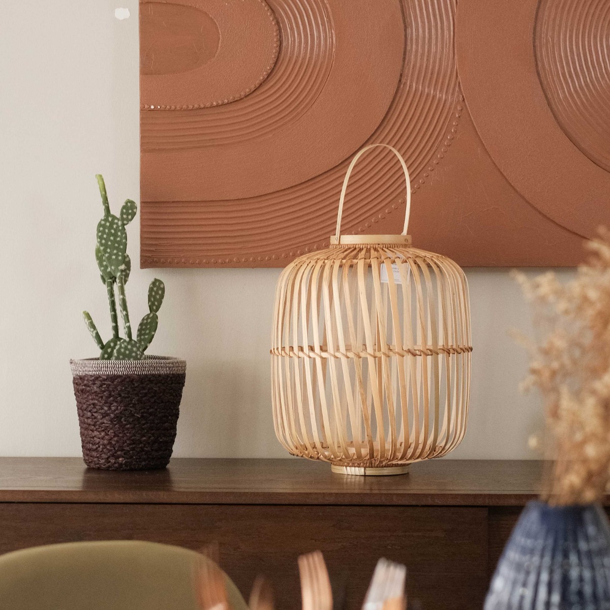 Lucie Bamboo Lantern Large