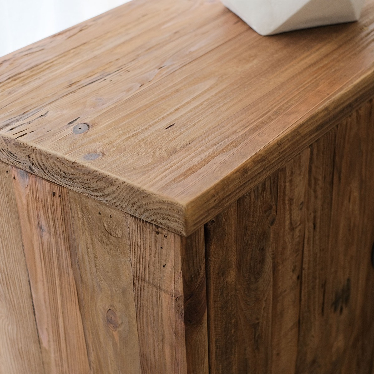 Reclaimed Wood 4 Doors Sideboard