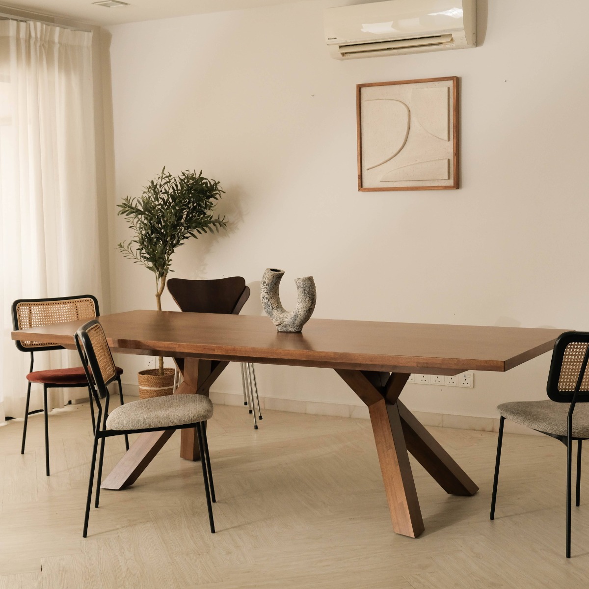 Jameson Honey Oak Dining Table 240cm