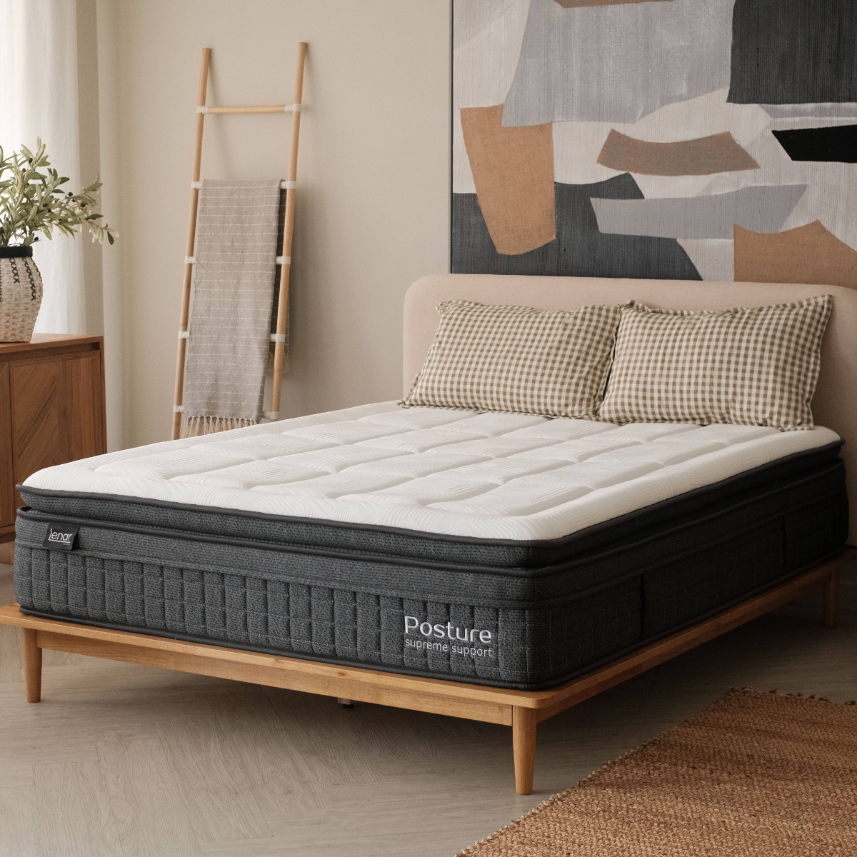 Lenar Posture Natural Latex Supreme Support King Mattress