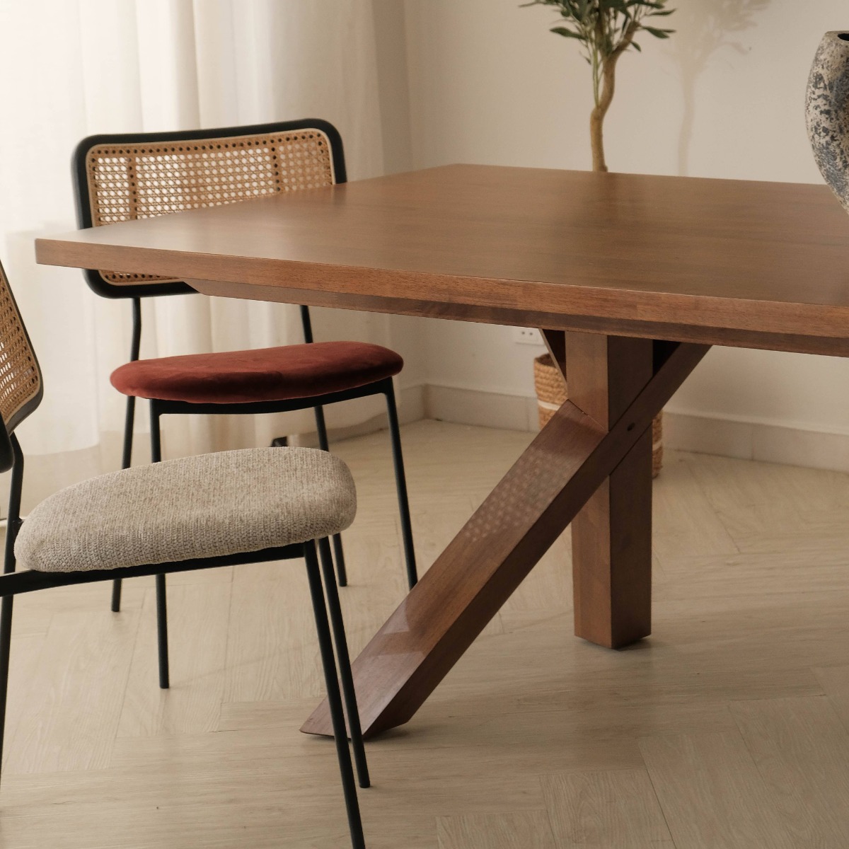 Jameson Honey Oak Dining Table 240cm