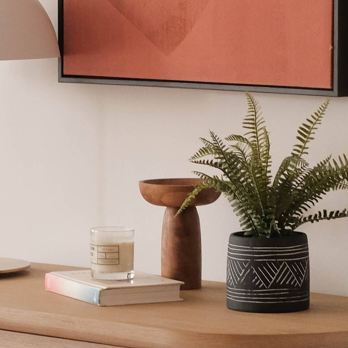 Cona Natural Bowl Stand - Small