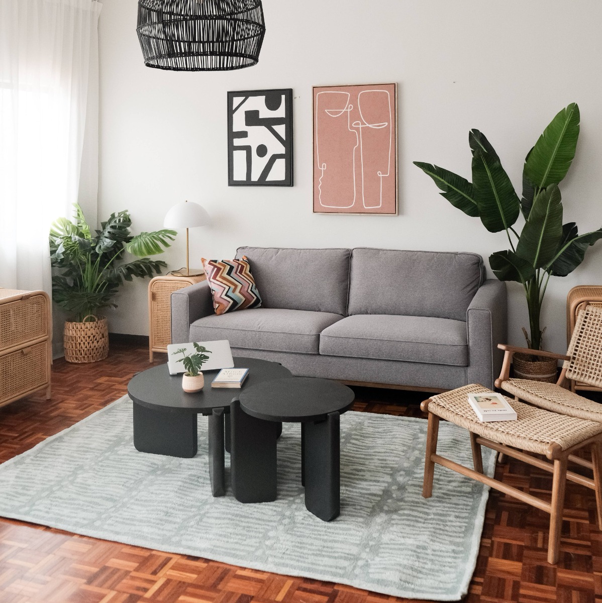 Eloise Pebble Grey 3 Seater Sofa