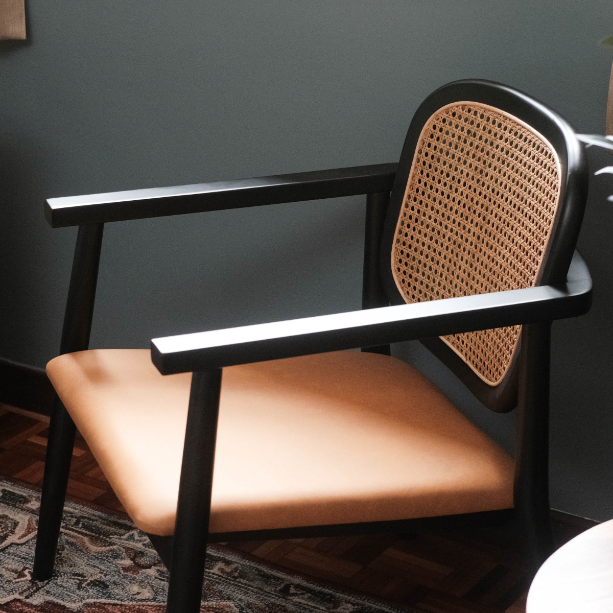 Mori Ebony Lounge Chair