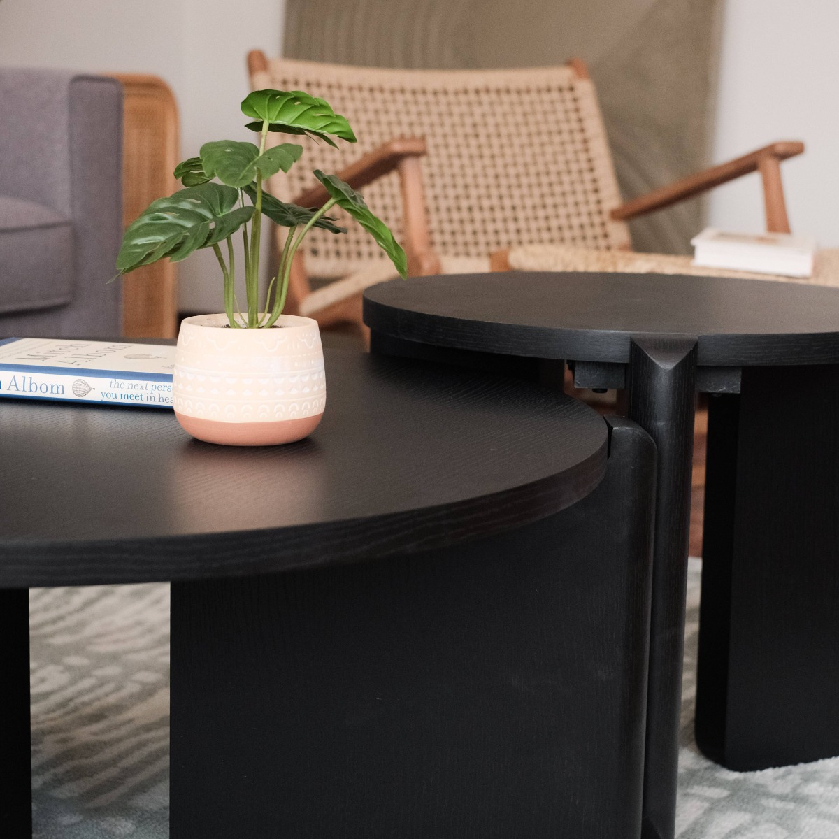 Juno Ebony Side Table